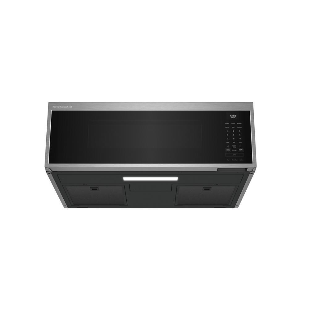 Kitchenaid KMML550RPS Smart Low Profile Microwave Hood Combination with Dual Fan Ventilation