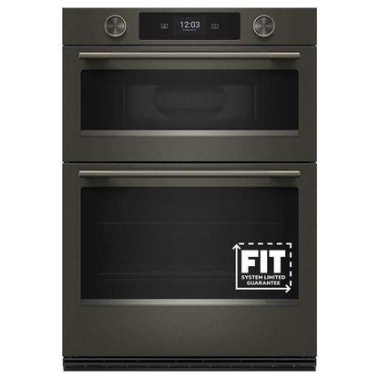 Kitchenaid KOEC930SBE 30-inch Smart Electric Combo Wall Oven with Intelligent Cooking Camera - Black Ore