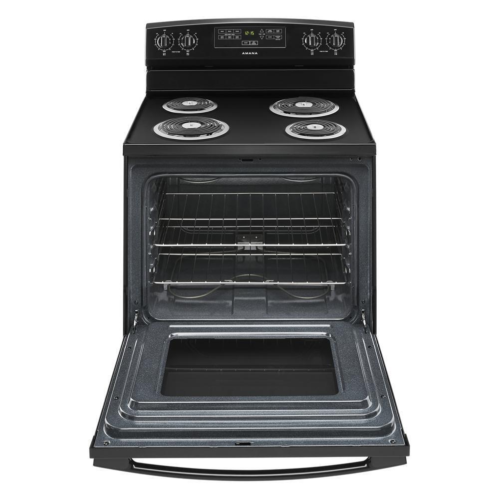 Amana ACR4303MFB 30-inch Amana® Electric Range with Bake Assist Temps