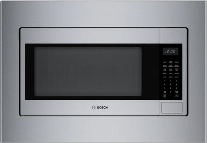 Bosch HMB30155UC 300 Series, Built-In Microwave, 24'', Door Hinge: left, Stainless steel