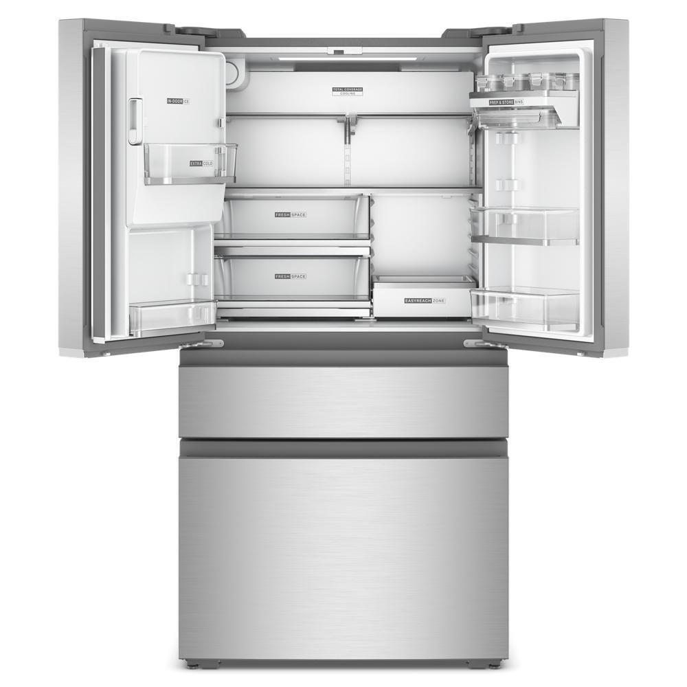 Whirlpool WRMC7036RZ 36-inch Wide True Counter Depth 4-Door French Door Refrigerator - 22 cu. ft.