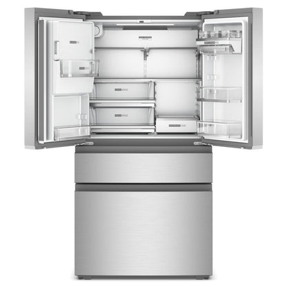 Whirlpool WRMC7036RZ 36-inch Wide True Counter Depth 4-Door French Door Refrigerator - 22 cu. ft.