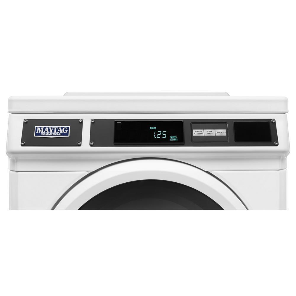 Maytag MDE28PRTGW Commercial Electric Dryer, Card Reader Ready or Non-Vend