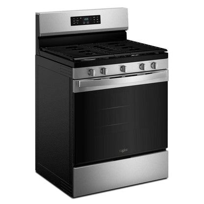 Whirlpool WFGS4530SZ 30-inch Gas Range with Air Cooking Technology and Steam Clean