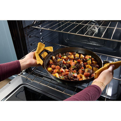 Whirlpool WSES3130SW 30-inch Electric Range with No Preheat and Slow Cook Modes