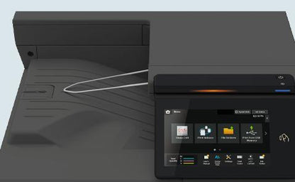 Sharp BPC545PW BP-C545PW Color Printer Prints up to 45 pages per minute Maximum paper capacity of 2,350 sheets Exceptional Image Quality with 1,200 x 1,200 dpi print resolution
