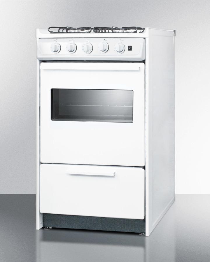 Summit WTM1107RSW 20" Wide Gas Range