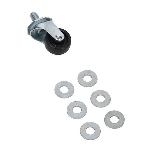 Kitchenaid 279127 Dryer Caster Wheel Kit That Includes One Black Swivel and Locking Caster