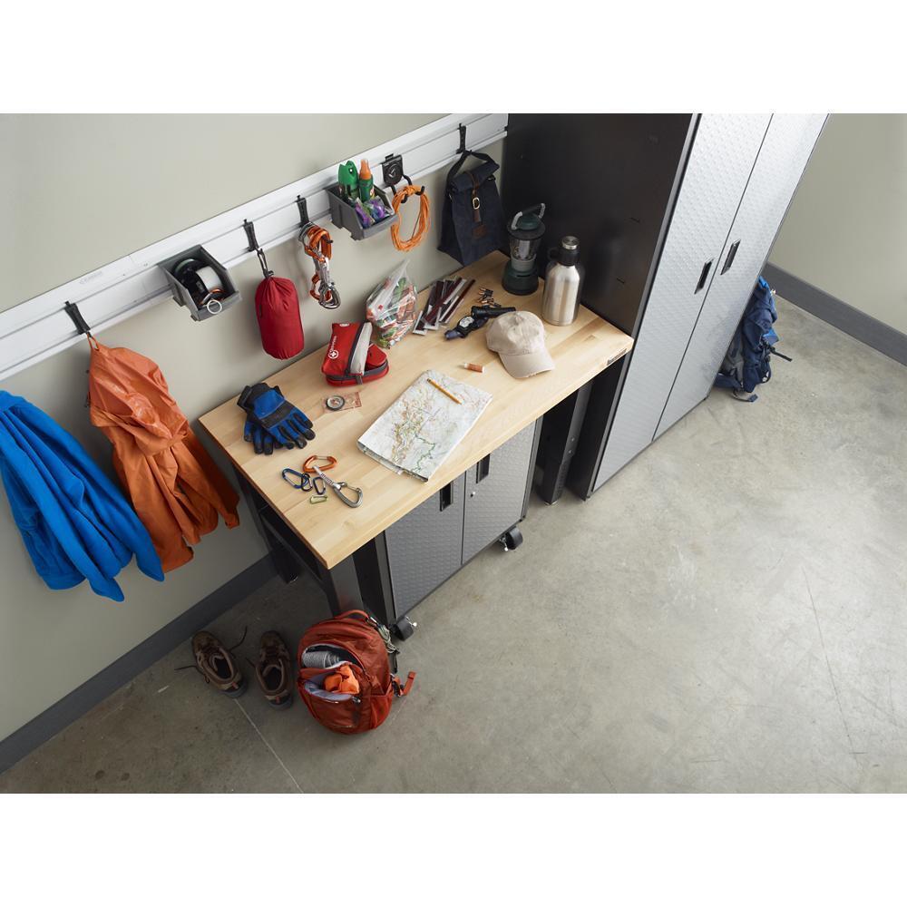 Gladiator GAWB04HWEG 4' Adjustable Height Hardwood Workbench