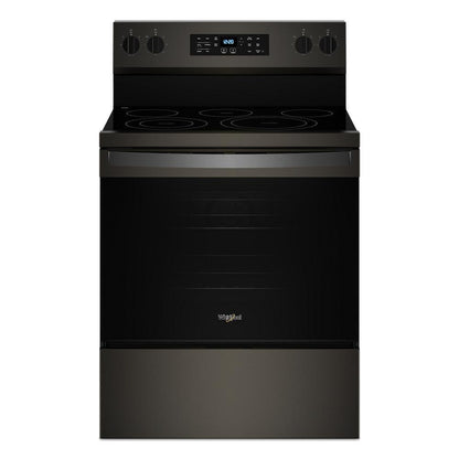 Whirlpool WFES5030RV 30-inch Energy Star Electric Range with Air Cooking Technology, No Preheat Air Fry and Air Baking and Self Clean