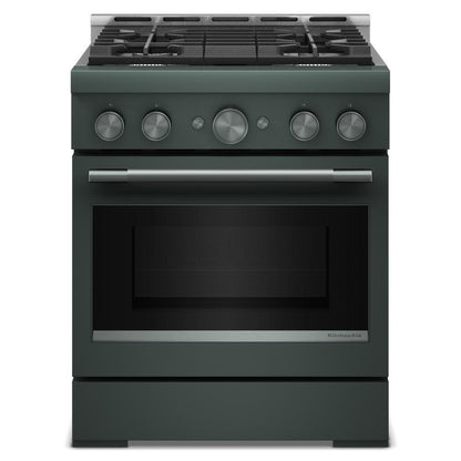 KFGS930SJP KitchenAid® 30-Inch 4 Burner Commercial-Style Gas Range with No Preheat Air Fry Mode