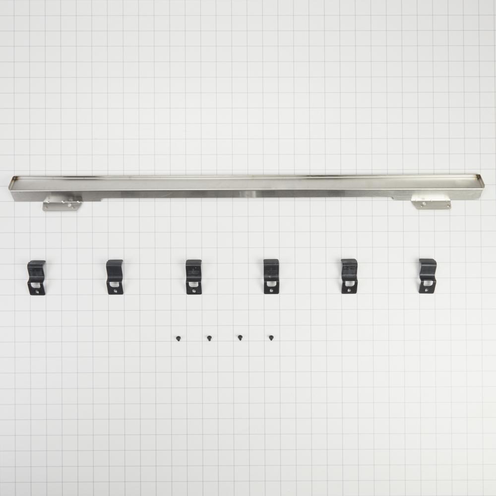 Kitchenaid W11357769 30" Built-In Oven Flush Installation Trim Kit, Stainless Steel