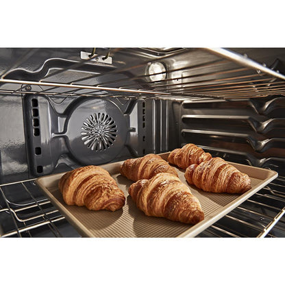 Kitchenaid KFEG504KPS 30-Inch 5 Element Electric Convection Range with PrintShield™ Finish