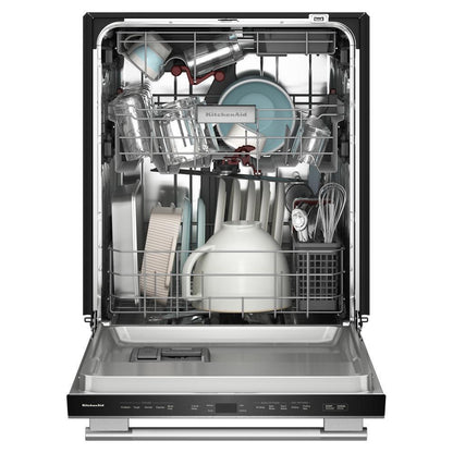 KDTS464SPS KitchenAid® 360(degree) Max Jets™ Third Rack Dishwasher with 90-Minute Normal Cycle