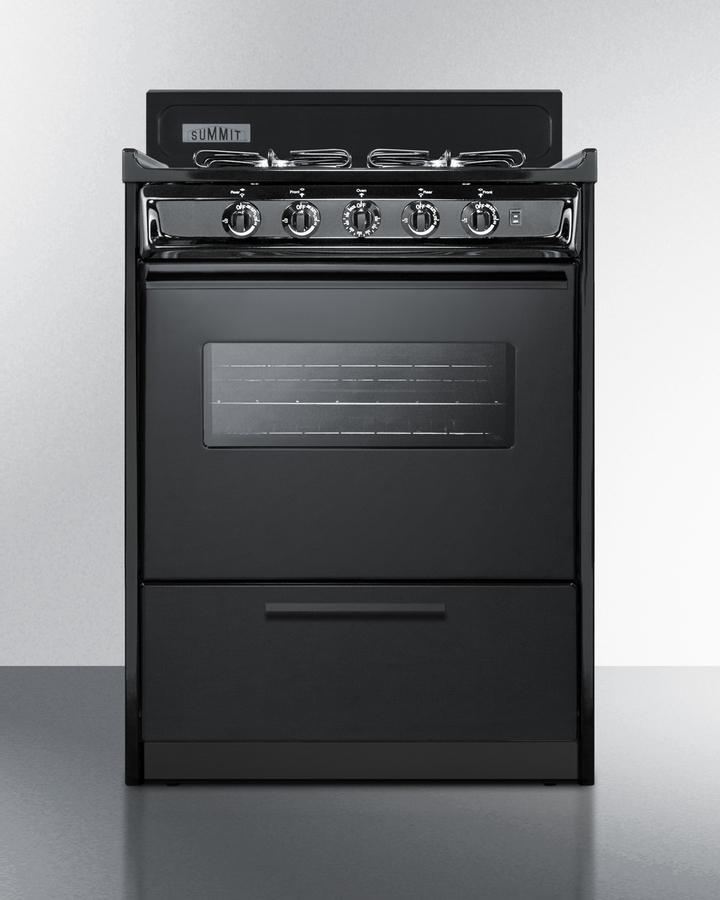 Summit TTM6107CSW 24" Wide Gas Range