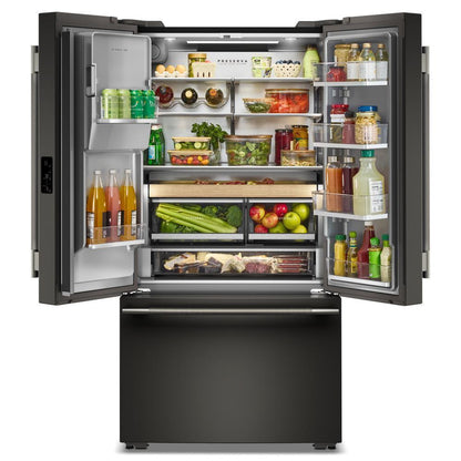 Kitchenaid KRFC636SBE Counter-Depth French Door Refrigerator with Intelligent Auto Fill