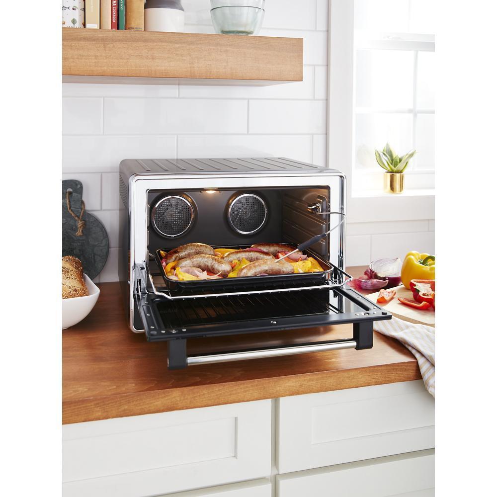 Kitchenaid KCO224BM Dual Convection Countertop Oven with Air Fry and Temperature Probe