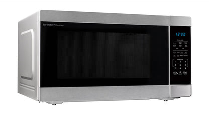 Sharp SMC2265GS 2.2 cu. ft. 1200W Stainless Steel Countertop Microwave Oven