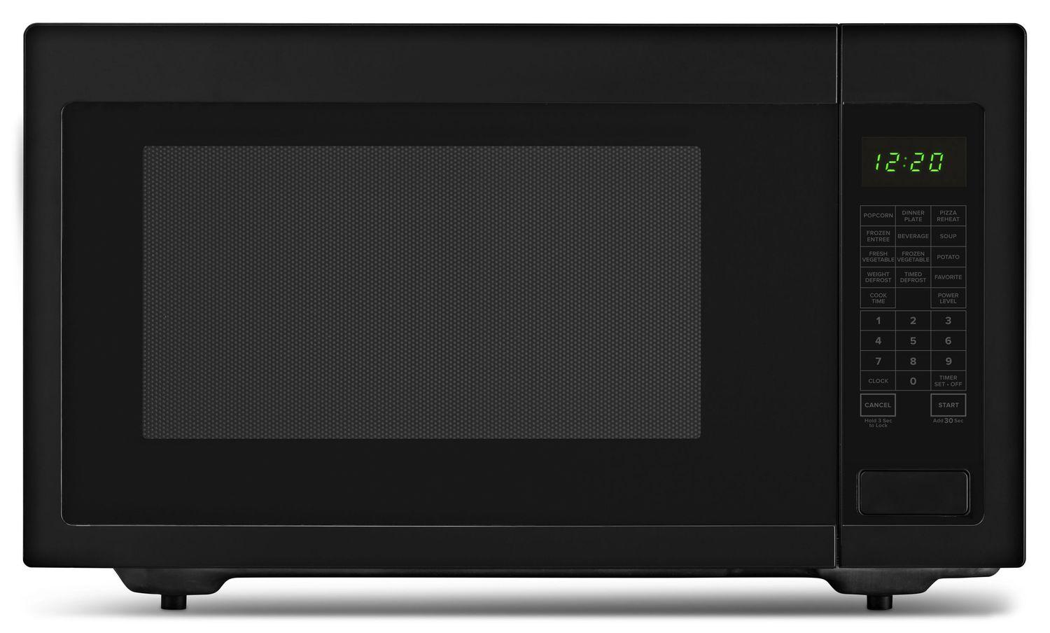 2.2 Cu. Ft. Countertop Microwave with Add :30 Seconds Option Black