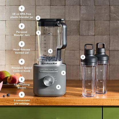 KSB2079DG KitchenAid® Pure Power Blender with Personal Blending Jar