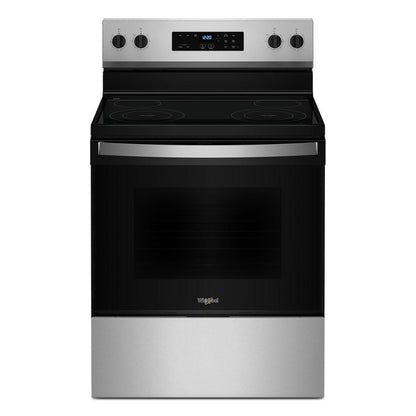 Whirlpool WFES3030RS 30-inch Electric Range with No Preheat Mode