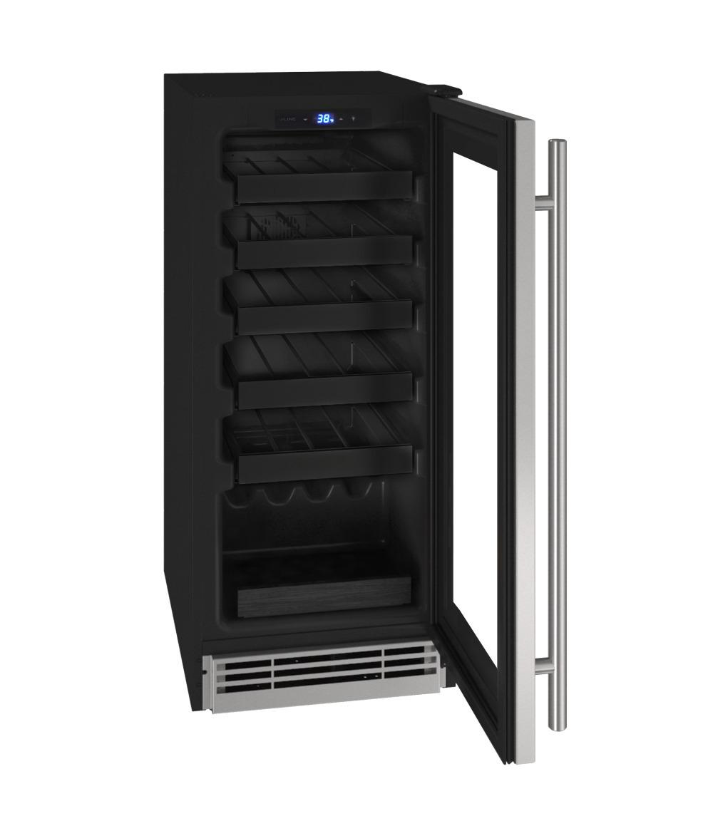 U-Line UHWC115SG01A Hwc115 15" Wine Refrigerator With Stainless Frame Finish (115 V/60 Hz)