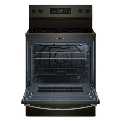Whirlpool WFES5730SV 30-inch Electric Range with Air Cooking Technology