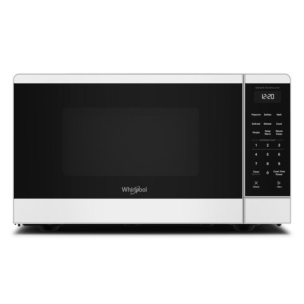 Whirlpool WMCS3119TW 0.9 Cu. Ft. White Countertop Microwave with 5 Auto Cooking Modes - 900 watt
