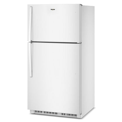 WRTX7421TW Whirlpool® 32.8-inch Wide Top Freezer Refrigerator with Total Coverage Cooling- 21.3 Cu. Ft.