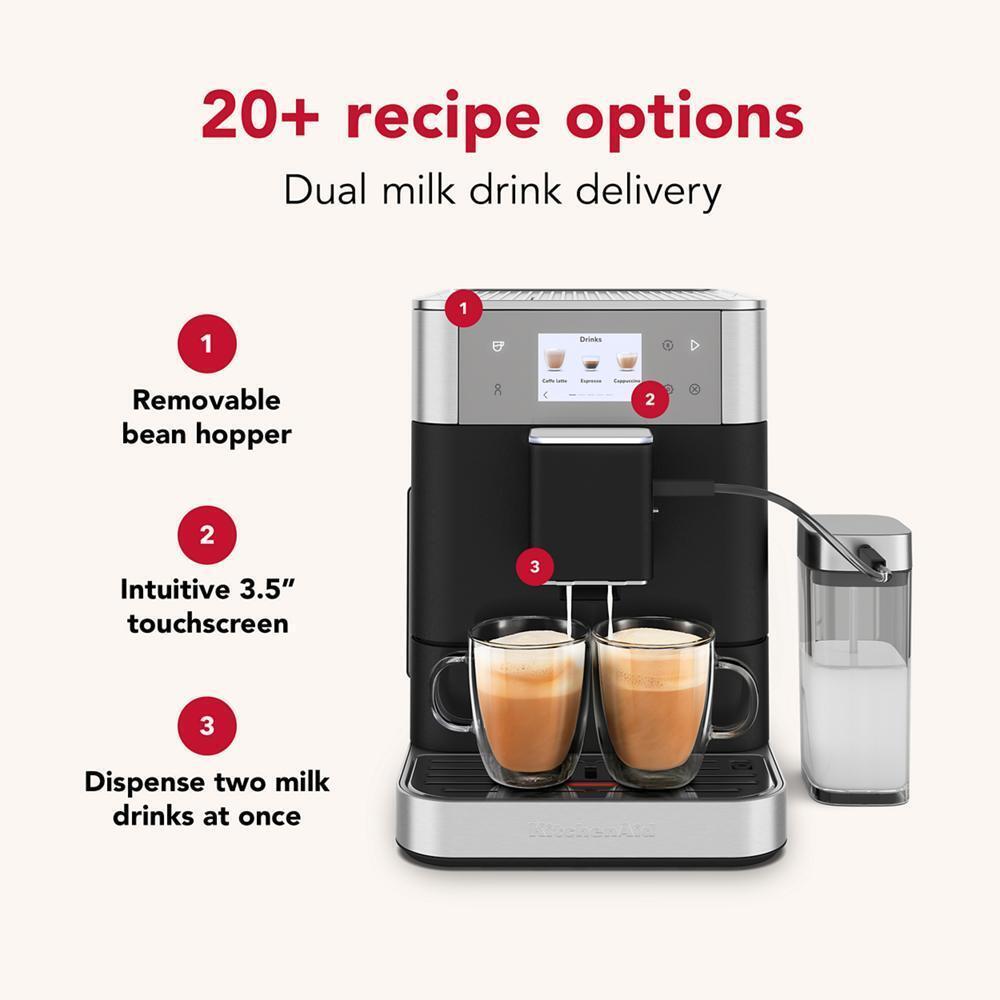 Kitchenaid KES8557BK Fully Automatic Espresso Machine KF7
