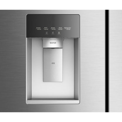 Whirlpool WRMC5036RV 36-inch Wide True Counter Depth 4-Door French Door Refrigerator - 22 cu. ft.