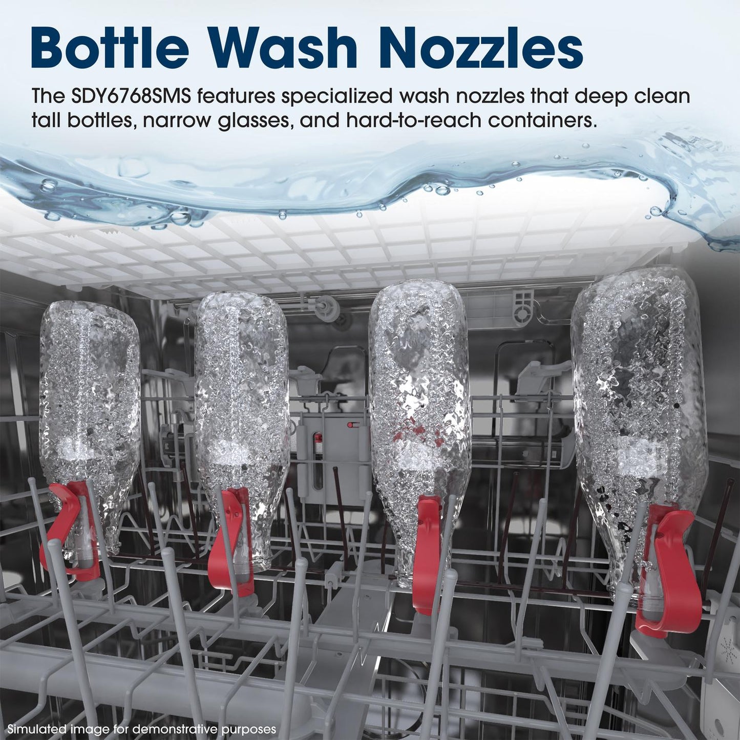 Sharp SDY6768SMS 24 in. Stainless Steel Dishwasher