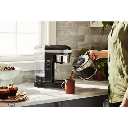 Kitchenaid KCM1209OB 12 Cup Drip Coffee Maker with Spiral Showerhead and Programmable Warming Plate