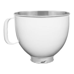Kitchenaid KSM5SSBWH 5 Quart Tilt-Head Colorfast Finish Stainless Steel Bowl