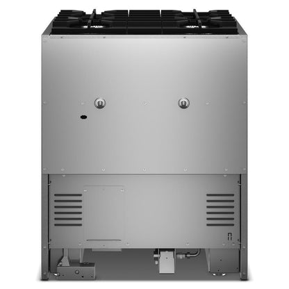 Kitchenaid KFDS930SDC 30-Inch 4 Burner Commercial-Style Dual Fuel Range with No Preheat Air Fry Mode