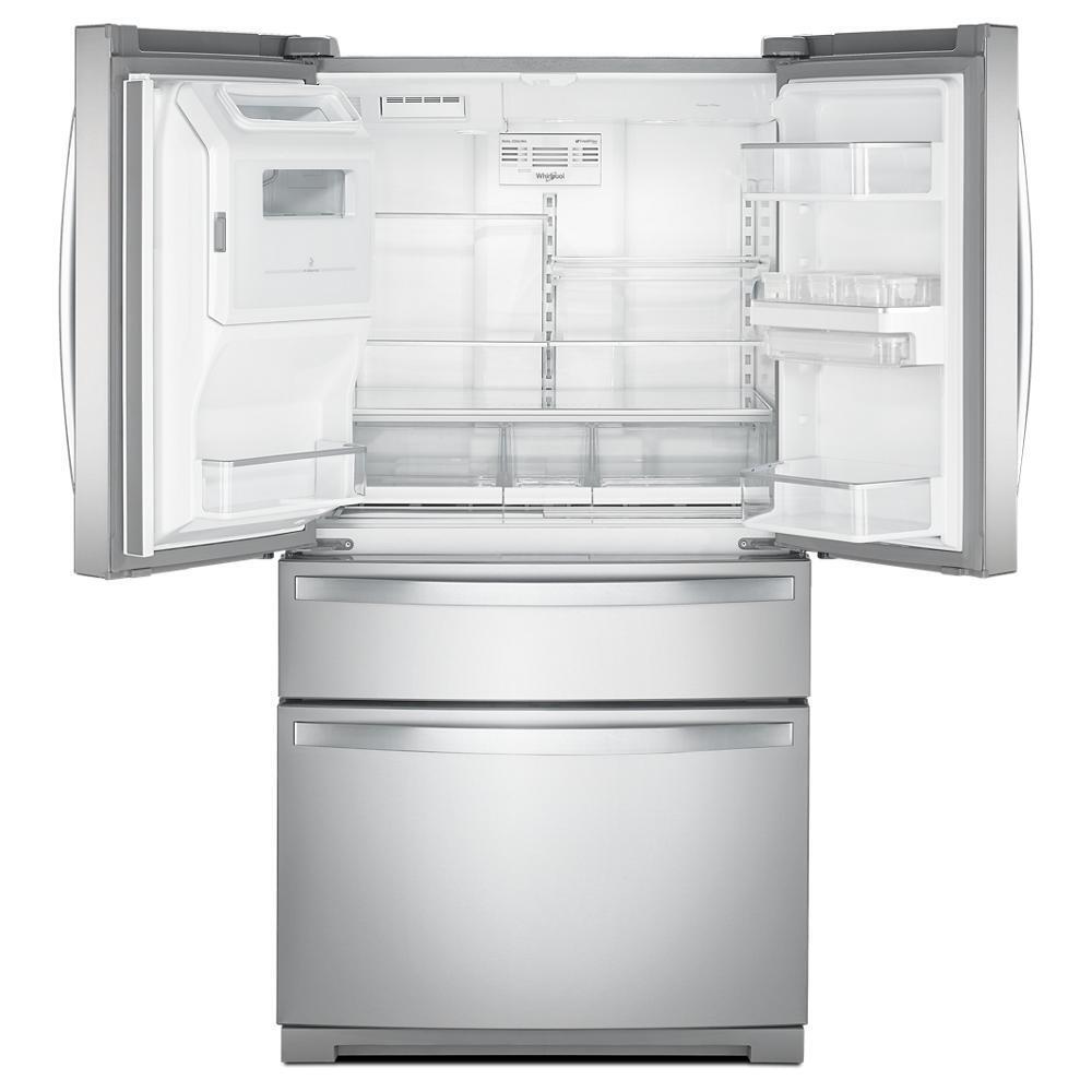 Whirlpool WRMF7736PV 36-inch Wide 4 Door Refrigerator with Prep and Store Bins - 26 Cu. Ft.