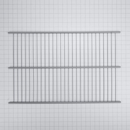Whirlpool W10838310 Heavy-Gauge Wire Refrigerator/Freezer Shelf (15.35-IN D x 24.65-IN W) for 17.8 cu. ft. Gladiator Freezer - Silver
