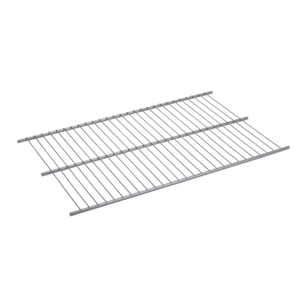 Maytag W10838310 Heavy-Gauge Wire Refrigerator/Freezer Shelf (15.35-IN D x 24.65-IN W) for 17.8 cu. ft. Gladiator Freezer - Silver