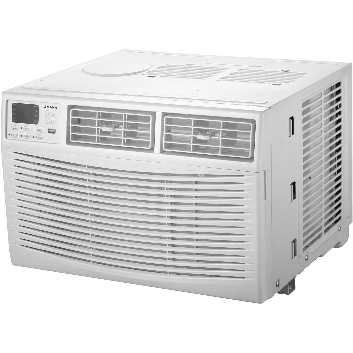 12,000 BTU 115V Window-Mounted Air Conditioner with Remote Control
