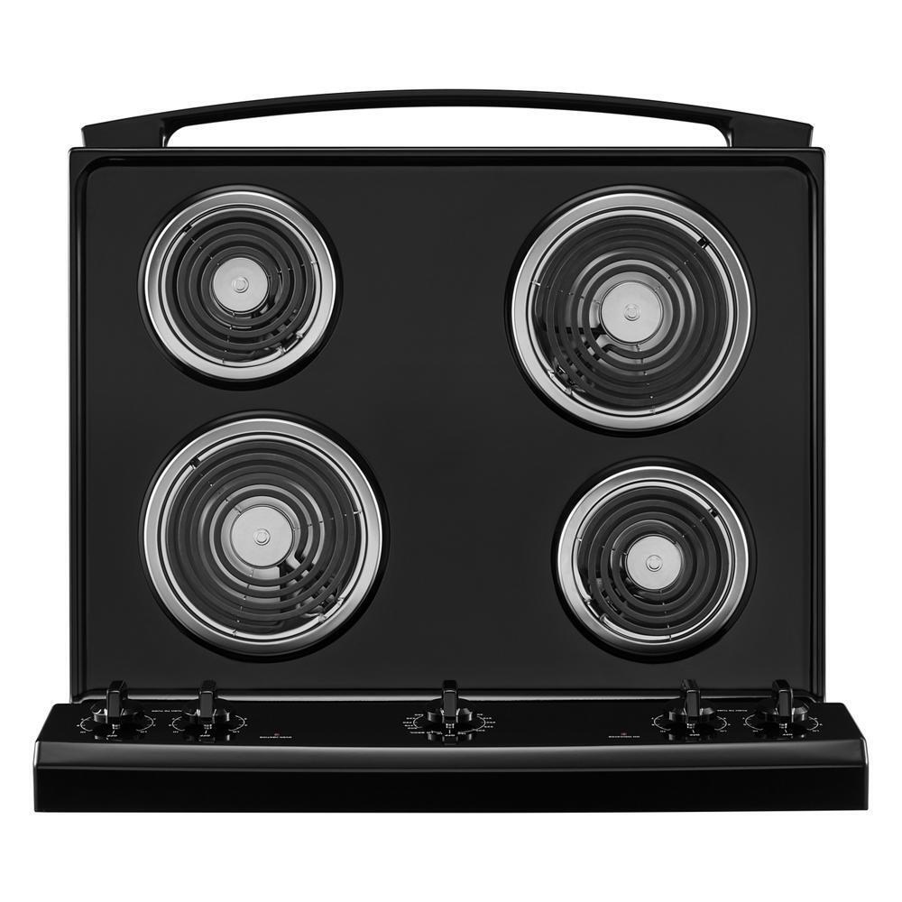 ACR4203MNB Amana® 30-inch Electric Range with Easy-Clean Glass Door