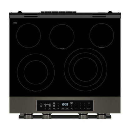 Kitchenaid KSES530SBE 5.3 Cu. Ft. Smart Slide-in Electric Range with Two Even-Heat™ Hyper Elements and Convection Cooking Modes
