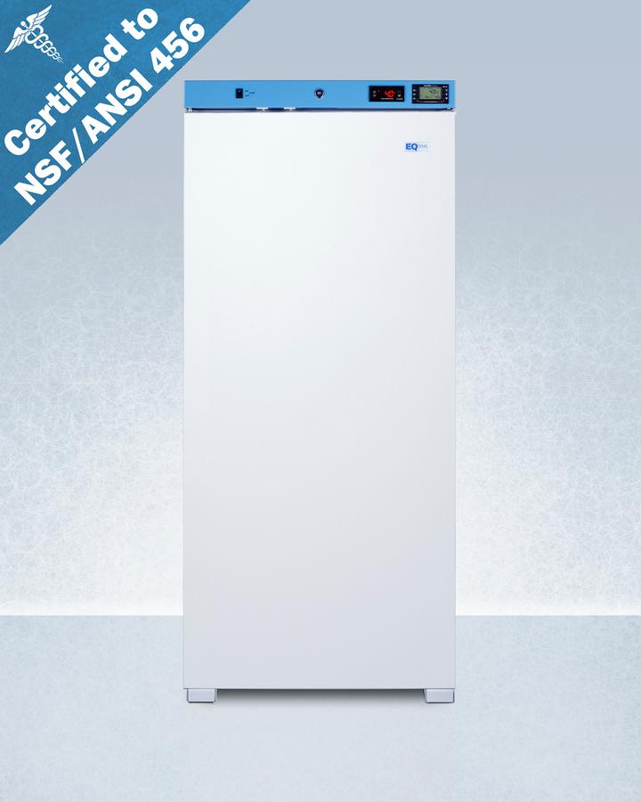 Summit ACR1011WNSF456LHD 24" Wide Upright Medical Refrigerator, Certified To Nsf/ansi 456 Vaccine Storage Standard