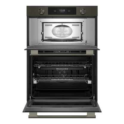 Kitchenaid KOEC730SBE Smart Combo Wall Oven with Assisted Cook Cycles