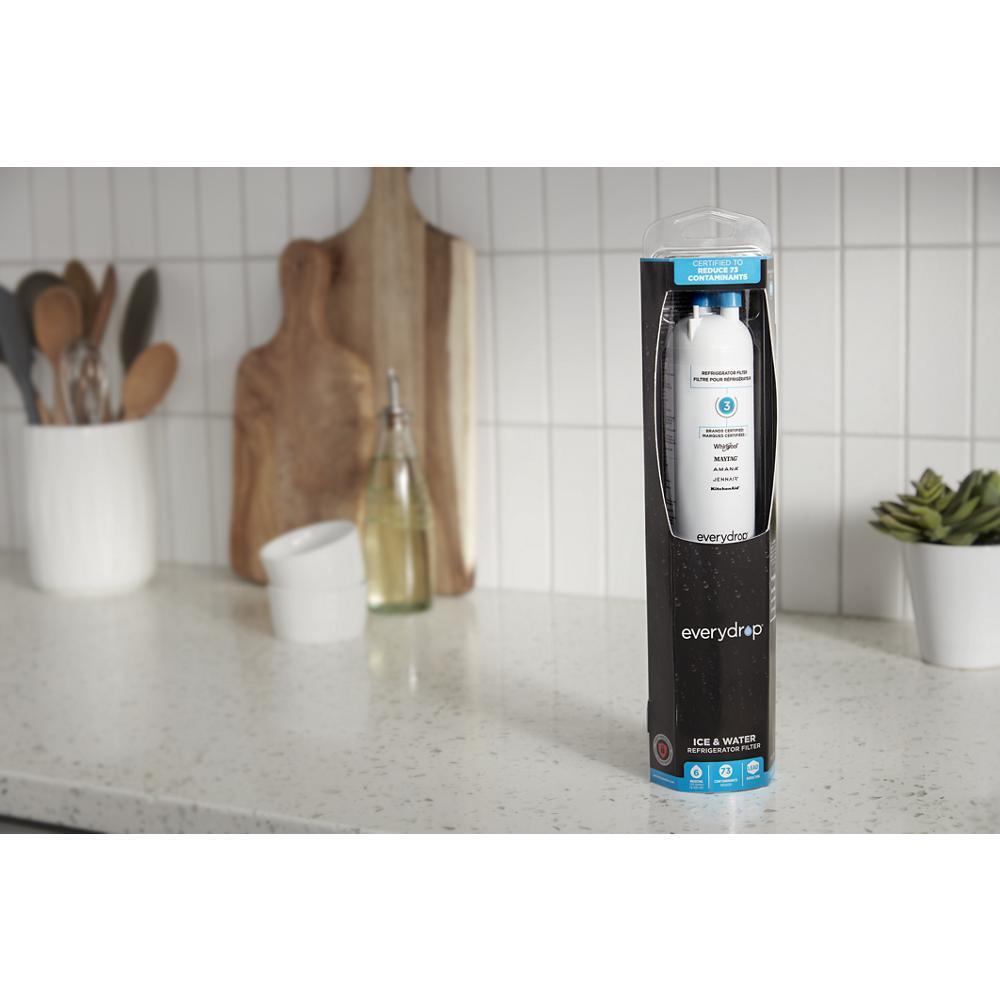 Kitchenaid EDR3RXD1 everydrop® Refrigerator Water Filter 3 - EDR3RXD1 (Pack of 1)