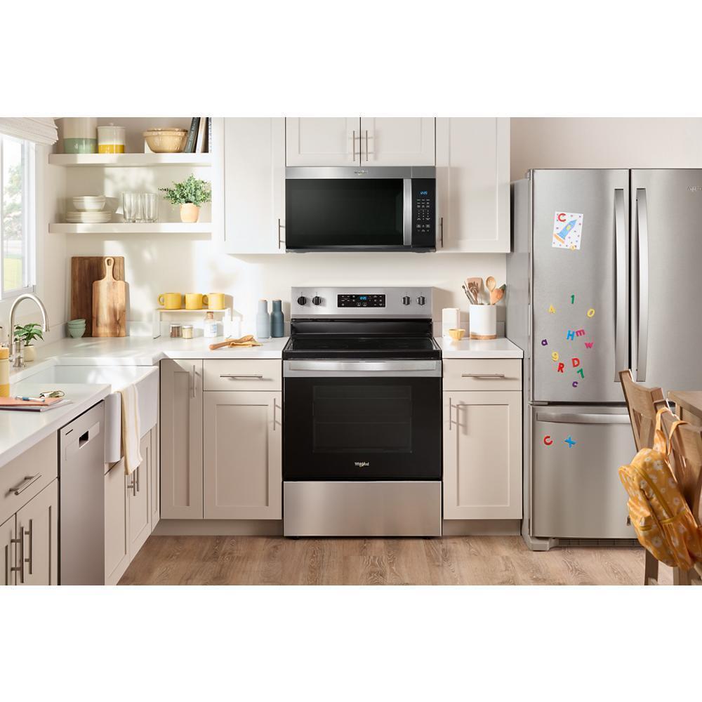 Whirlpool WMMS3130RS 30 W 1.7 cu. ft Over the range Microwave with 1000-Watts Cooking Power