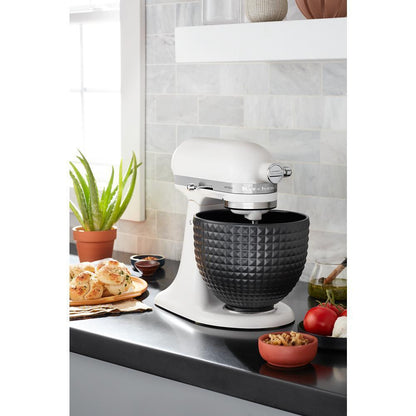 Kitchenaid KSM2CB5LS 5 Quart Black Studded Ceramic Bowl