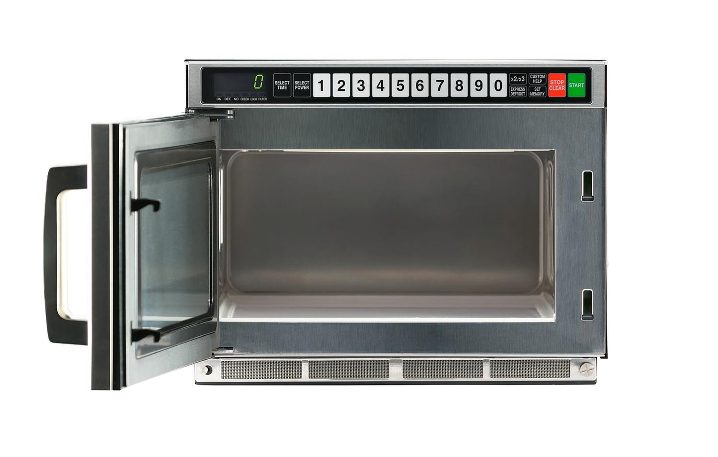 RCD2200M Sharp TwinTouch 2200 Watt Commercial Microwave Oven with Dual TouchPads