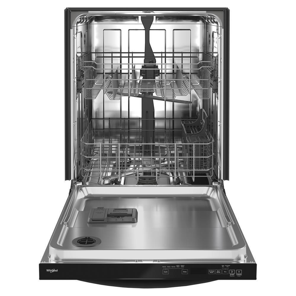 Whirlpool WDT740SALB Large Capacity Dishwasher with Tall Top Rack