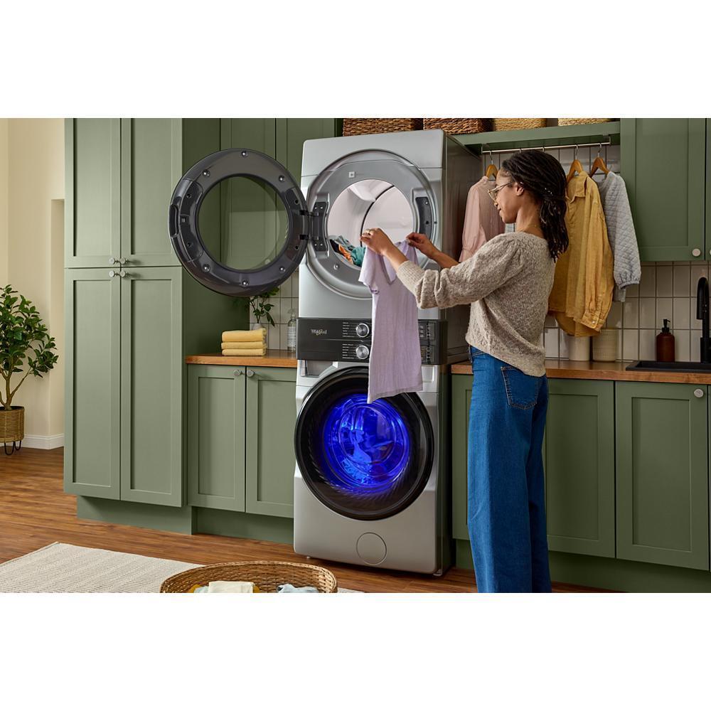 Whirlpool WGF5727TR Smart ENERGY STAR® Front Load Laundry Tower with UV Clean Technology & FreshFlowTM Vent System 4.5 cu. ft. Washer & 7.4 cu. ft. Gas Dryer