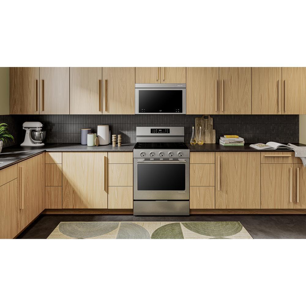 Kitchenaid KFGS330TPS 5.0 Cu. Ft. Smart Freestanding Gas Range with Convection Cooking Modes